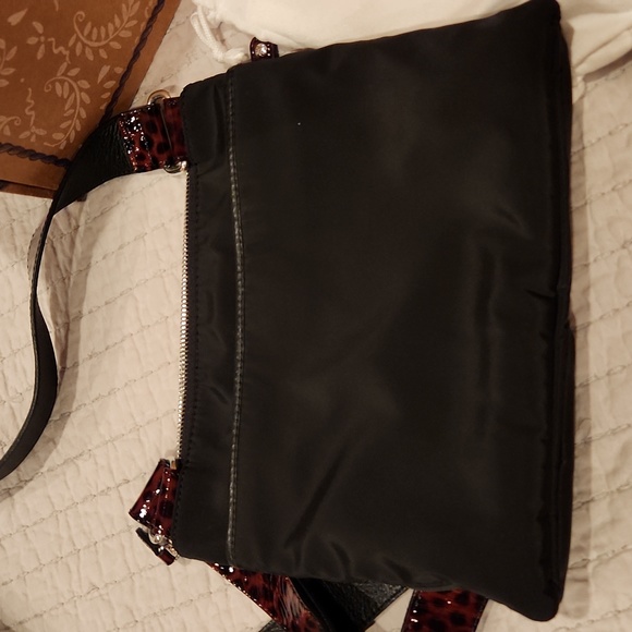 NWOT Stunning Brighton leopard Crossbody Bag, Box & Cloth Dust Cover - Picture 6 of 15